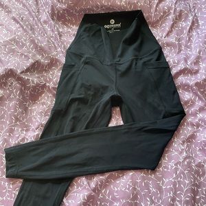 Black leggings with side pockets (xs)